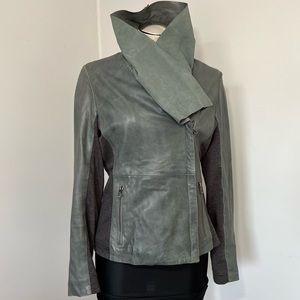 Bod & Christensen Leather Moto Jacket
